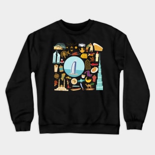 United Arab Emirates Icons Crewneck Sweatshirt